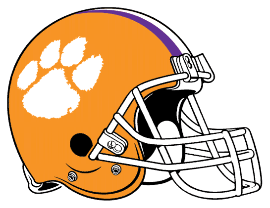 Clemson Tigers 1977-Pres Helmet Logo iron on transfers for T-shirts
